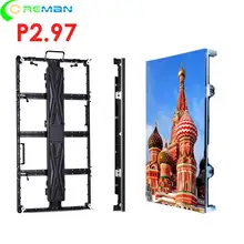 Coreman led панель 1000x500 p2.9 p2.97 p2.6 p2.3, exhibitio церковный KTV DJ фоновый светодиодный экран