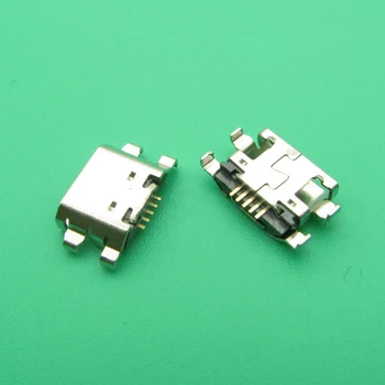 

50pcs Micro 5P USB Jack Connector Female socket For Meizu Metal Note 1/2 M1 M2 Charging Tail Plug