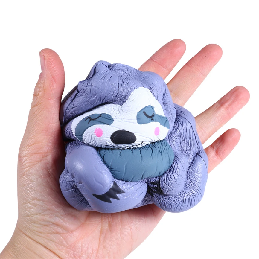 Новая милая игрушка CartoonAdorable Squishies мягкая Ленивец медленный рост фрукты Ароматические игрушки для снятия стресса подарки рождественский подарок для ребенка