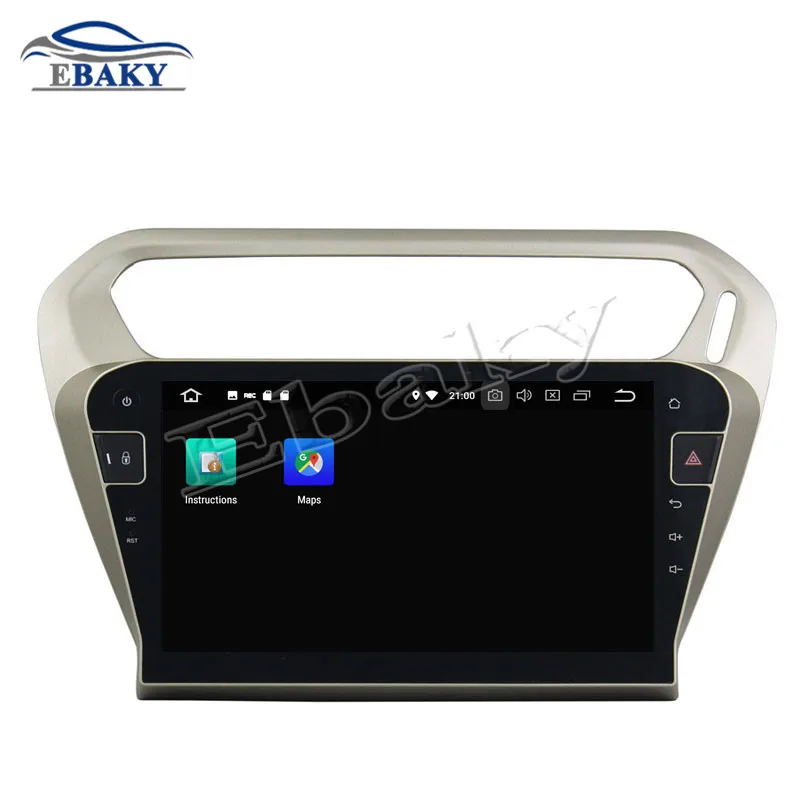 Sale NaviTopia 10.1inch 4GB RAM 64GB ROM Octa Core Android 8.0 Car DVD Radio For Peugeot 301 2013 2014 2015 2016 GPS/WIFI/bluetooth 12