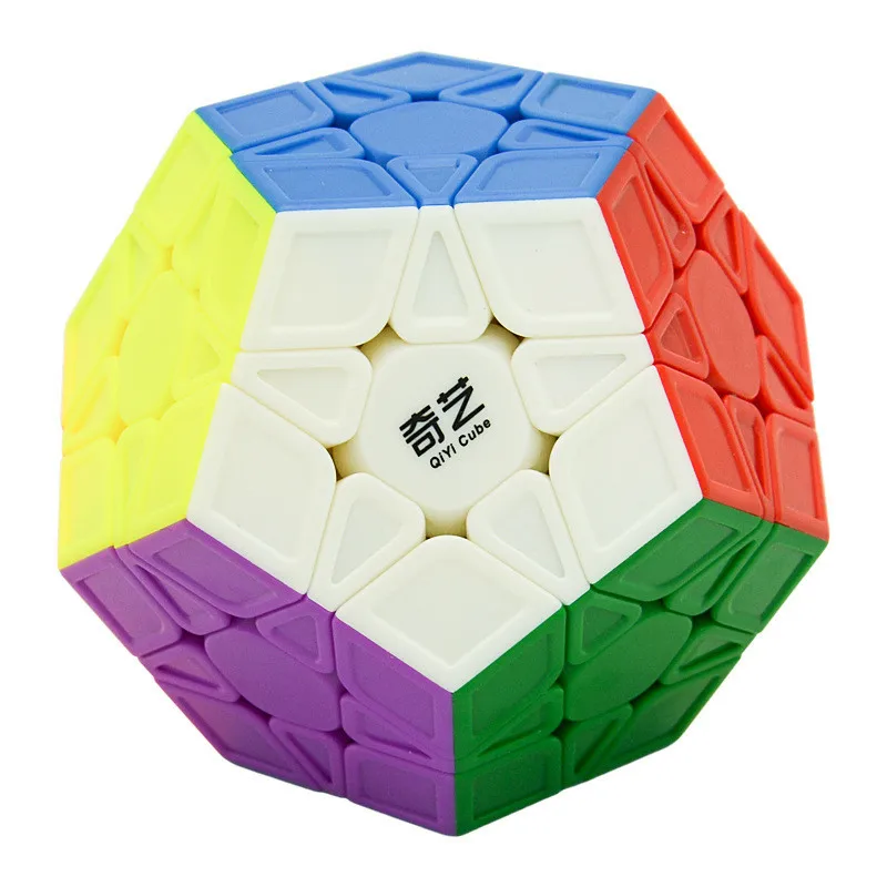 Qiyi QiHeng S 3X3X3 магический куб-мегаминкс Dodecahedron скоростные кубики для начинающих кубики головоломки игрушки для детей-цветные профессиональные