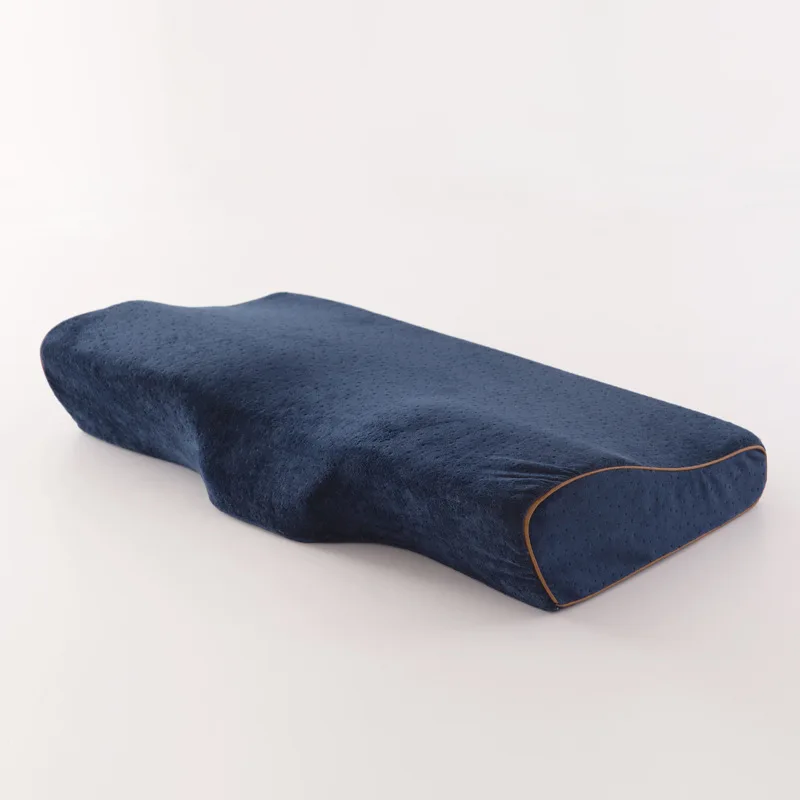 HazyBeauty постельные принадлежности, подушка с эффектом чехол медленно подушка-пена с эффектом памяти чехол Спальня надувная кровать для пенная Подушка с запоминанием, подушка 50x30x10x7 см - Цвет: Синий