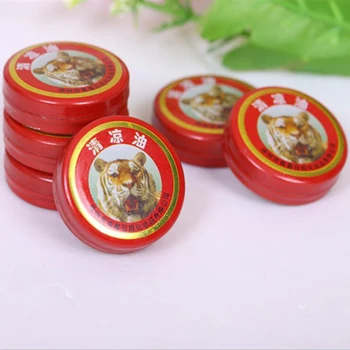 

2Pcs Red Refresh Oneself Treatment Of Influenza Cold Headache Dizziness Muscle high grade Massager Relax Tiger Balm