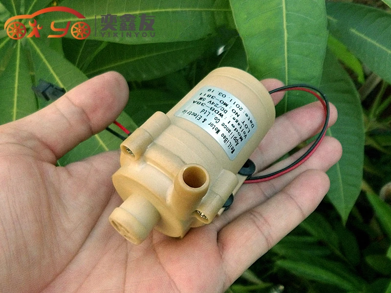 DC 24V циркуляционный насос для горячей воды бесщеточный мотор 540L/H пищевой (6 5)|brushless