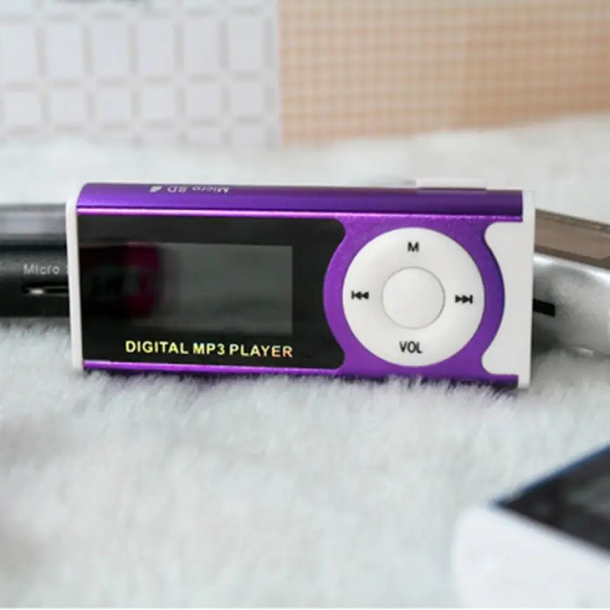 Высококачественный MP3 плеер HIPERDEAL портативный модный мини с поддержкой TF карт