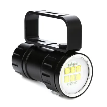 

New High Quality 80m LED Diving Flashlight Photography Light Underwater IPX8 Waterproof Torch Lam Drop Shipping