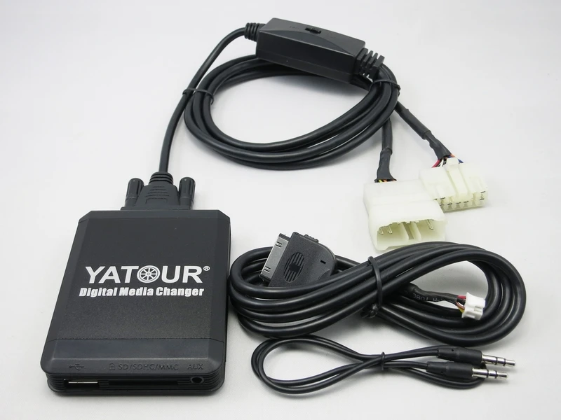 Yatour YT-M07 для iPod iPhone USB SD AUX цифровой медиачейнджер для Toyota Big 5+ 7 Lexus Scion 1998-2005 аудио MP3