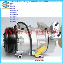 6453NL 6453YJ 9659232180 9645440480 9686061780 7V16 ac компрессор для Lancia/Fiat scudo/peugeot 406/607/807/Citroen C5/C8/xsara