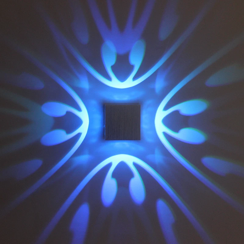 Светодиодный потолочный светильник в стиле ретро, ночник с бабочкой, 3 Вт, RGB, лофт, декор для спальни, домашний настенный фонарь