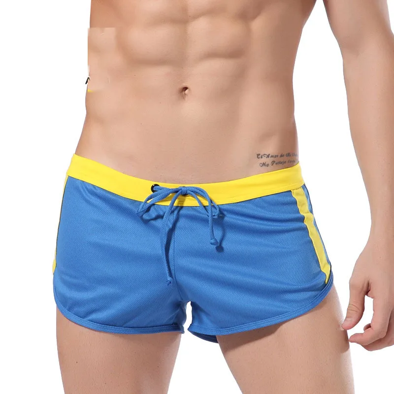 Patchwork solid color Nylon men boardshorts 2016 New