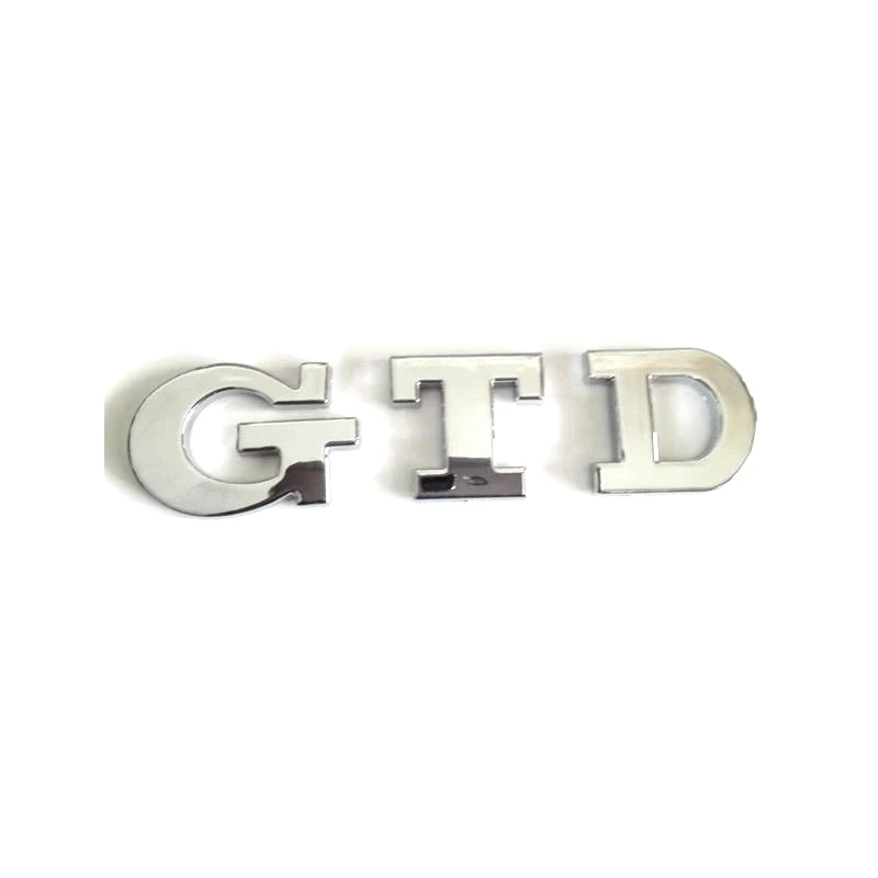 

1pc/lot FREE SHIPPINGNEW ABS GTD Car Emblem Badge Sticker Logo