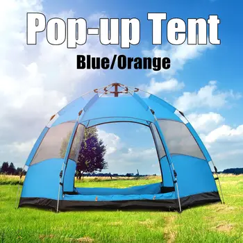 

Automatic Camping Tent Easy Setup Tent Family Portable Outdoor Hiking Beach Tent Sun Protection Shelter 5-8 Person Waterproof