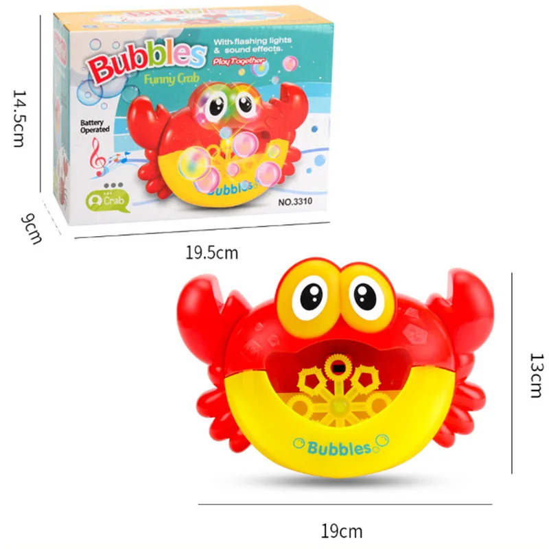 New Arrival Animal Bubble Machine Foam Frog Crab Whale Baby Bath Toys Bathroom Bubble Maker Gift For Kids Children Xmas Birthday New Arrival Animal Bubble Machine Foam Frog Crab Whale Baby Bath Toys Bathroom Bubble Maker Gift For Kids Children Xmas Birthday