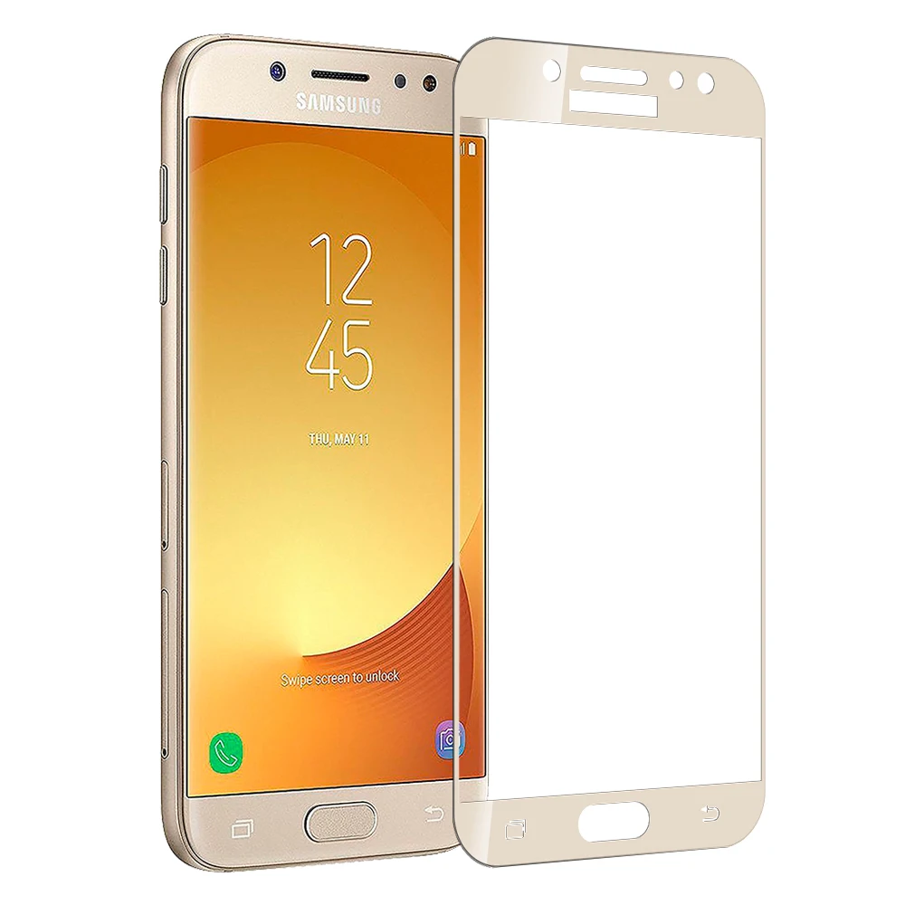Стекло на samsung galaxy A3 A5 A6 A7 A8 Plus протектор экрана из закаленного стекла J3 J5 J7 PRO 2017