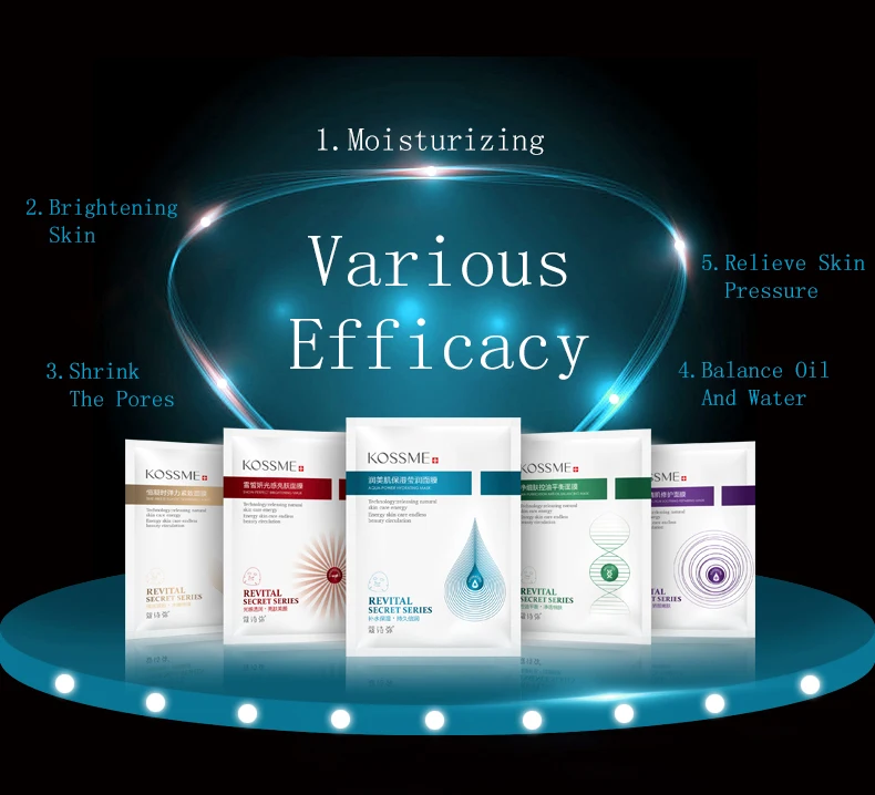 Facial Mask Anti-Acne Moisturizing Whitening Face Brightening Mask