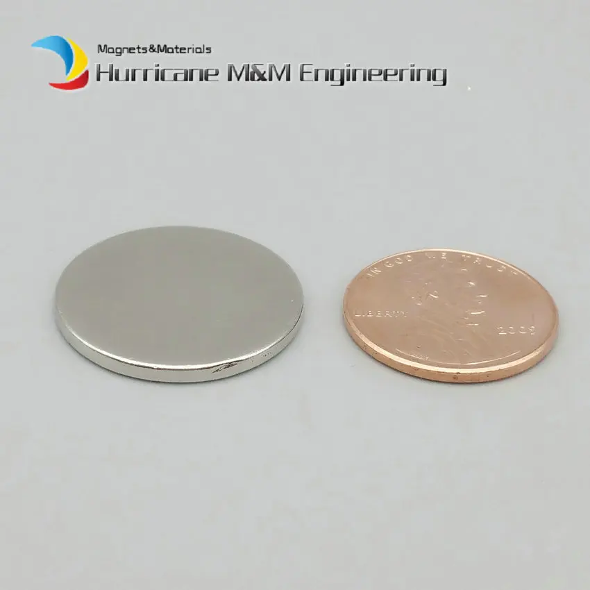NdFeB Disc Dia. 22x2 mm Strong Grade N42 Neodymium Rare