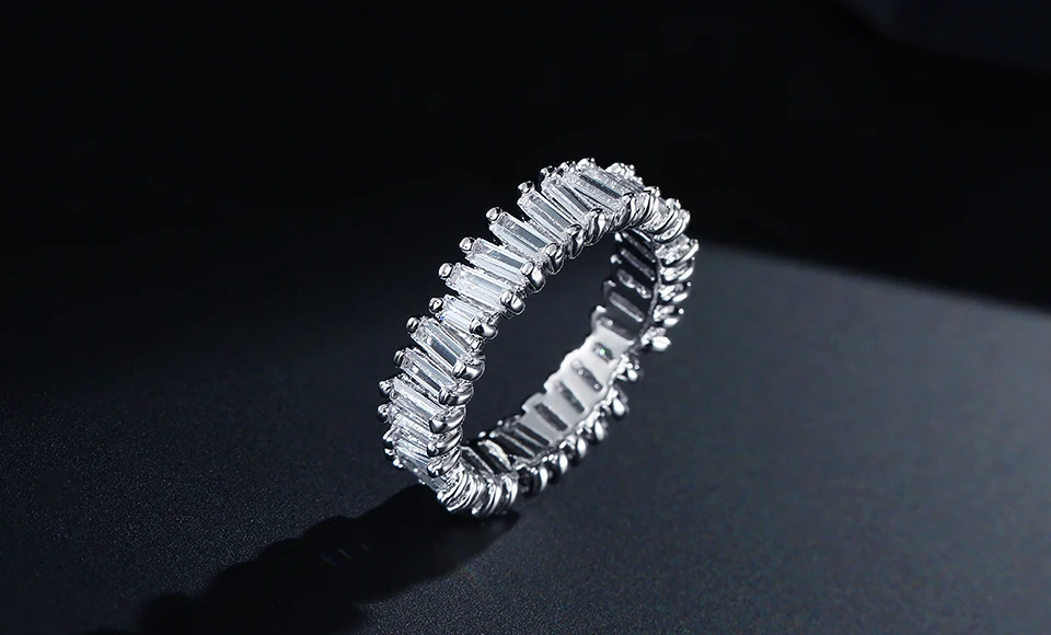 ZAKOL новые модные CZ циркония вечерние для женщин обручальное кольцо с кристаллами для леди свадебные украшения подарок FSRP2114