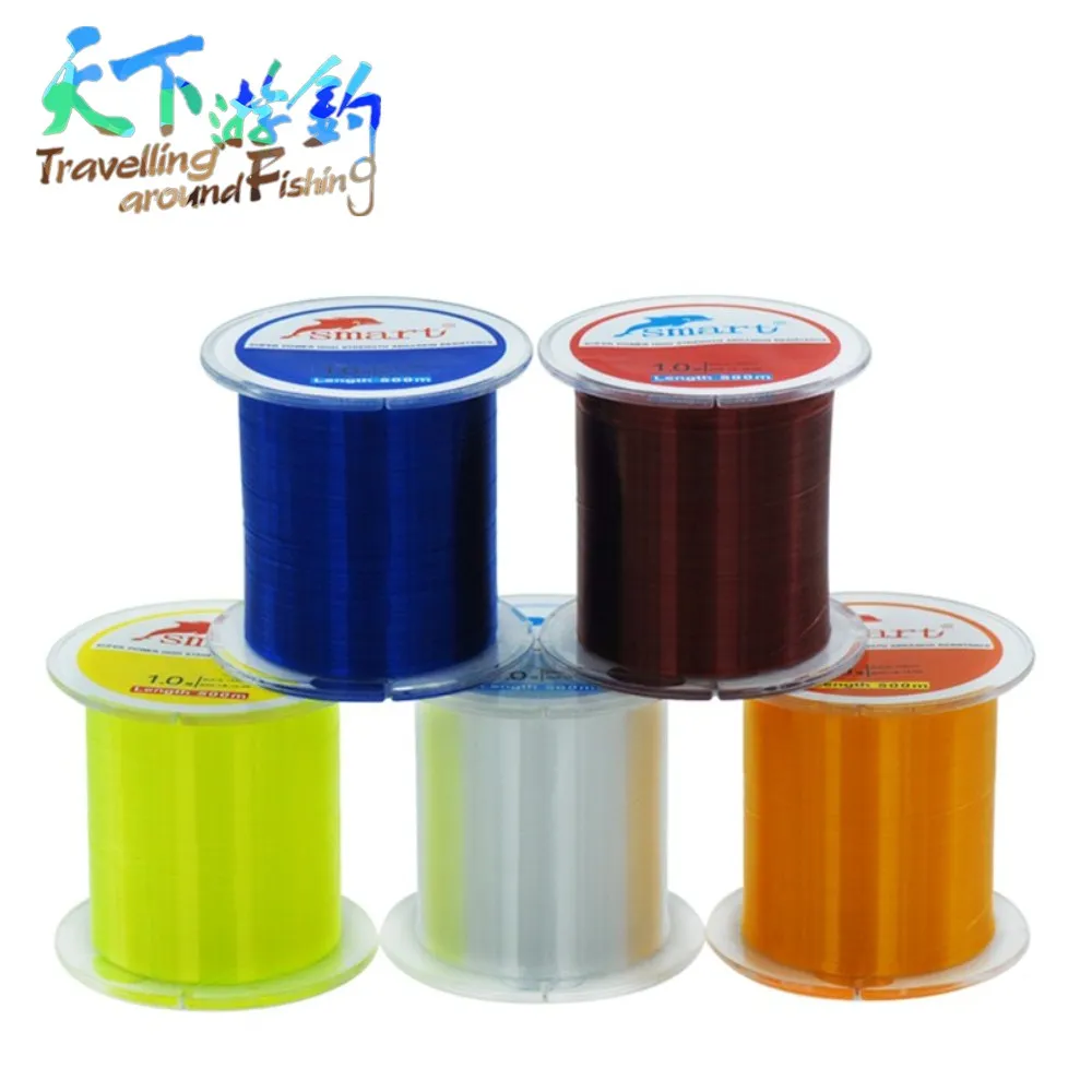 

TAF 500m Nylon Fishing Line 0.6#-8.0# Carp Fishing Nylon Line 5.3LB-40.5LB Peche A La Carpe Monofilament Linha De Pesca
