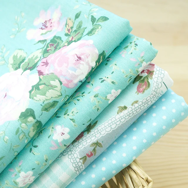 zyfmptex pastoral style 100 cotton fabric printing diy home ptex sheets