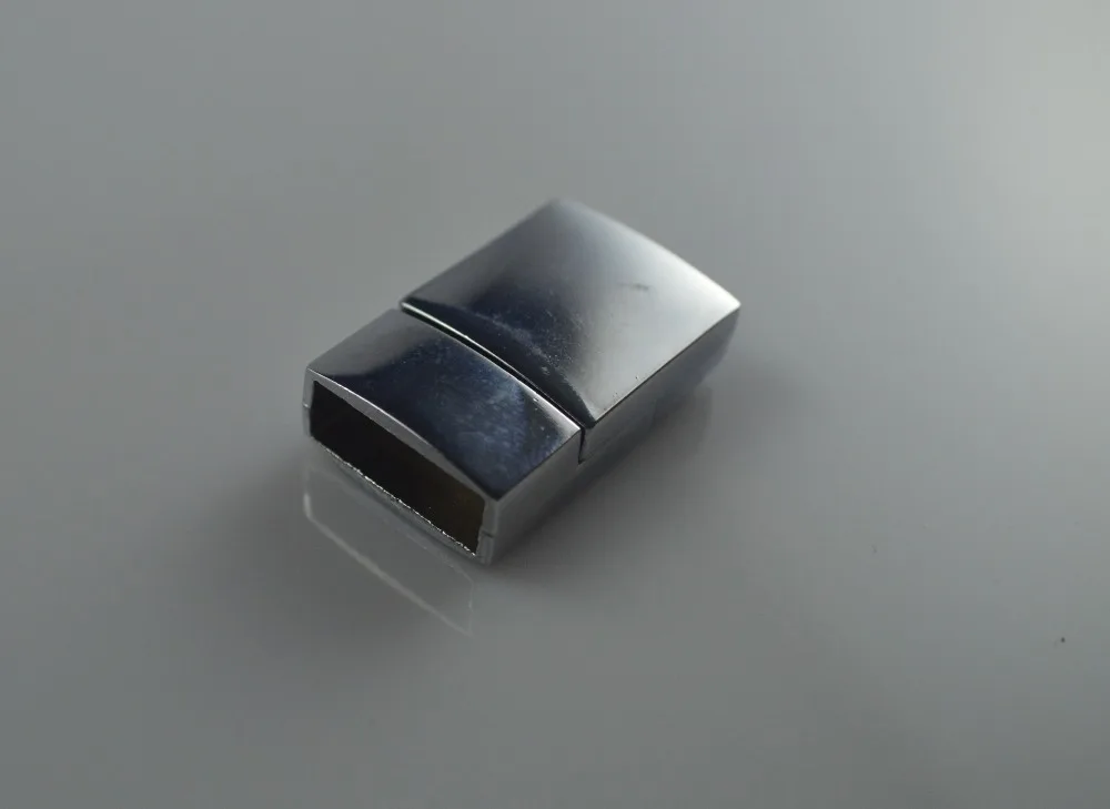 

Free Shipping!20pcs Magnetic Clasps Column Rhodium Plated 25*16mm