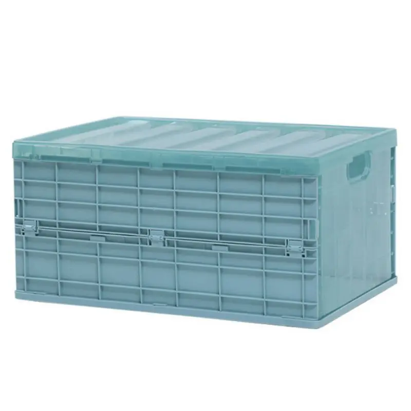 Складной ящик для хранения, портативный органайзер для одежды, бюстгальтера, шкаф, корзина для хранения, офисы, домашний пластиковый контейнер для хранения, организации - Цвет: VB0919L