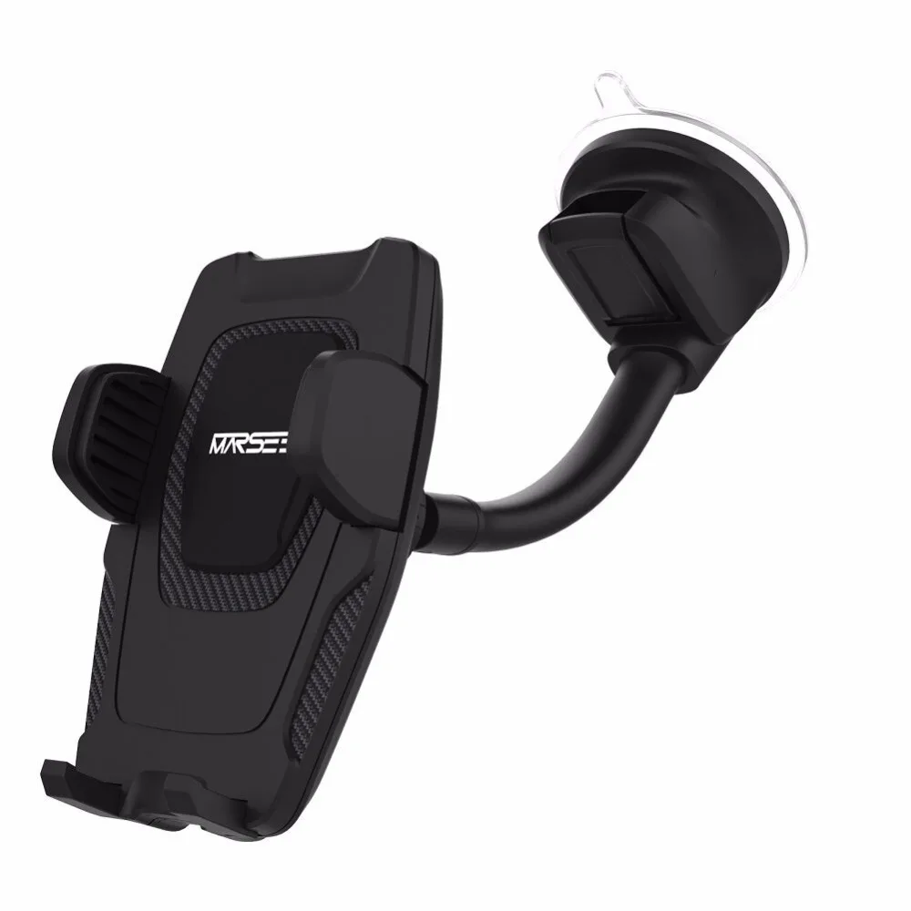

Marsee Car Phone Mount Windshield/Dashboard Car Phone Holder with Gravity Self-locking Universal Car Phone Cradle for Smartphone