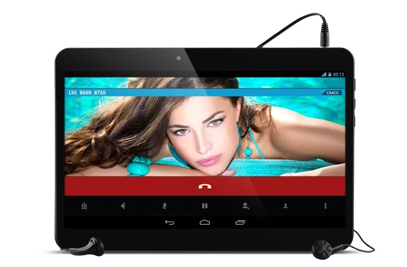 10 "10.1 дюймов сотовый телефон Android Планшеты 'storm'-Android 4.2, Dual Core 1. 3G Гц, 1024x600 3G sim-карты, 8 ГБ Встроенная память sim карты (черный)