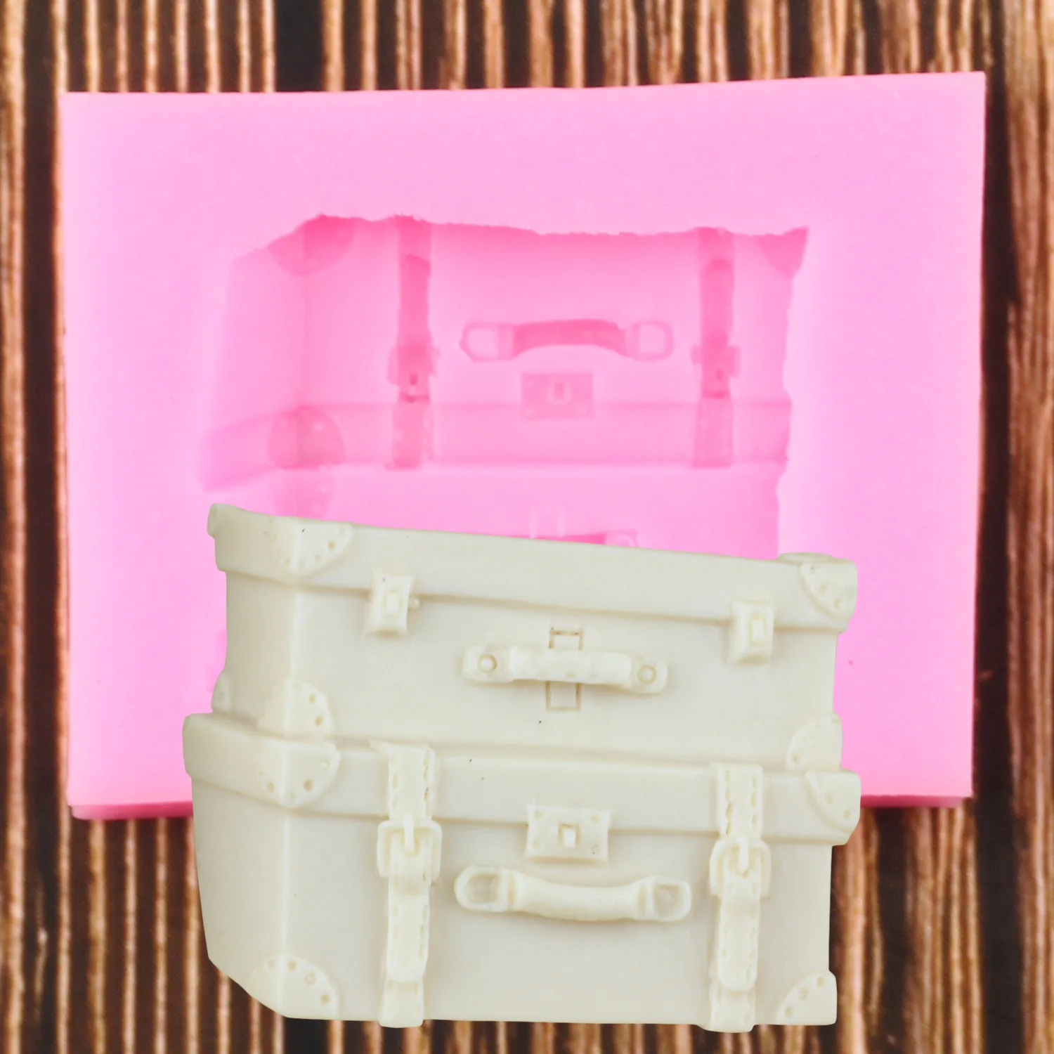 

Suitcase Box Luggage Silicone Mold Fondant Baking Cake Decorating Tools Sugarcraft Chocolate Candy Resin Clay Moulds