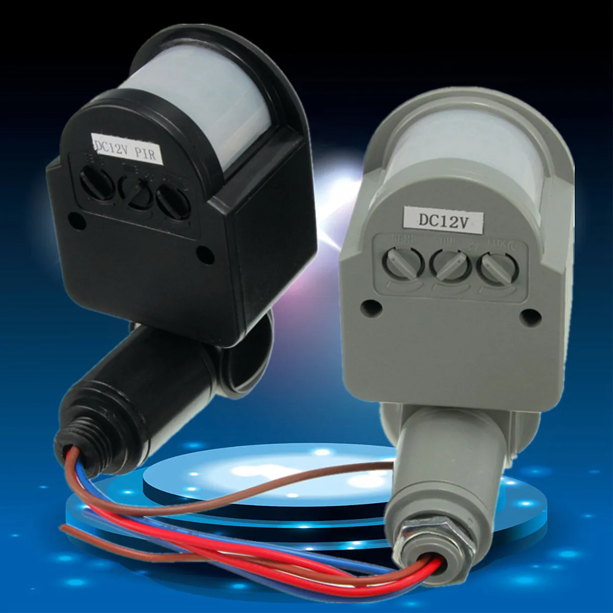 

180 Degree 12V Human Infrared Sensor Switch Light Sensor Monitoring Spotlights Pir Switch