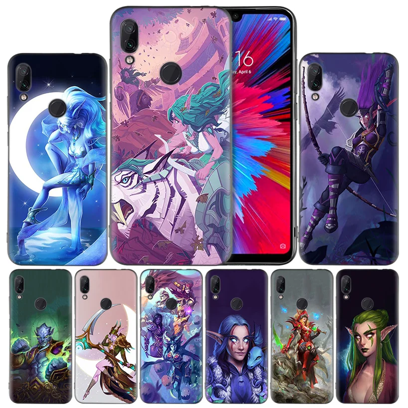 

Wows World of Warcraft Silicone Case Cover for Xiaomi Mi 9 8 Play A1 A2 Redmi Note 7 6 6A 5 Plus S2 GO Lite Pro Pocophone F1
