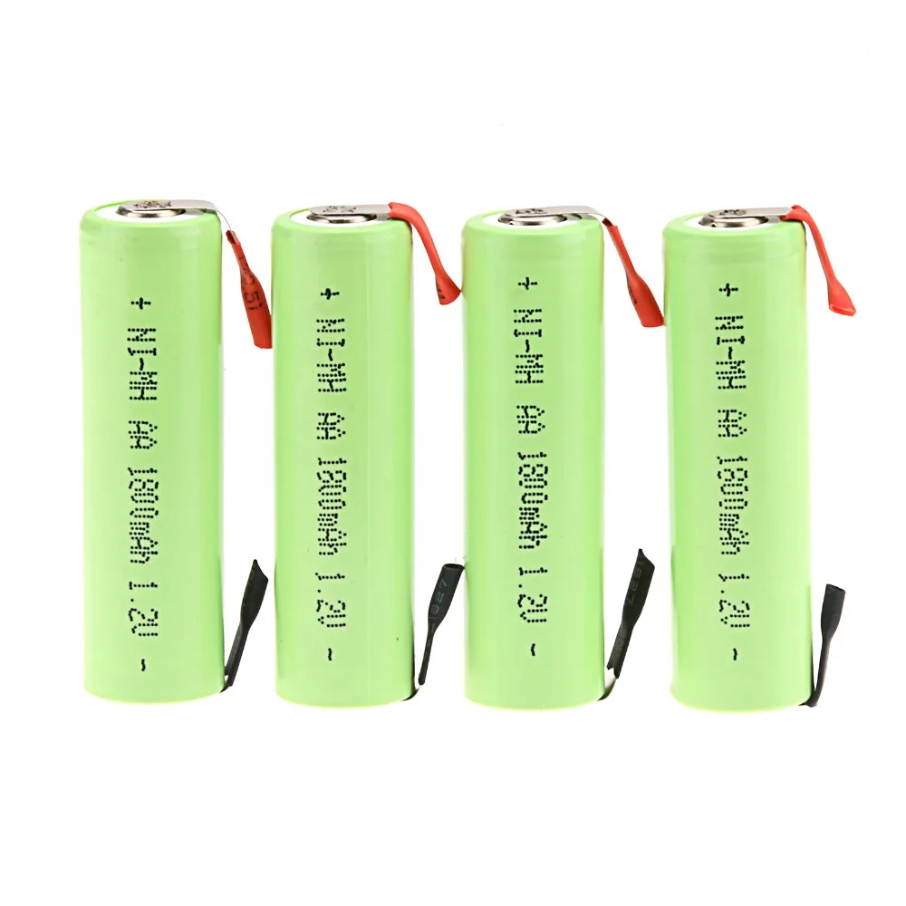 New arrival 20 pcs a set ni mh 1 2v aa 1800mah rechargeable battery for