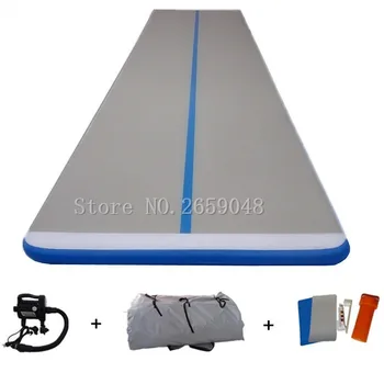 

Free Shipping 6x1m Inflatable Gymnastics Tumbling Mat Air Tumbling Track Gymnastics Professional Inflatable Air Track With Pump