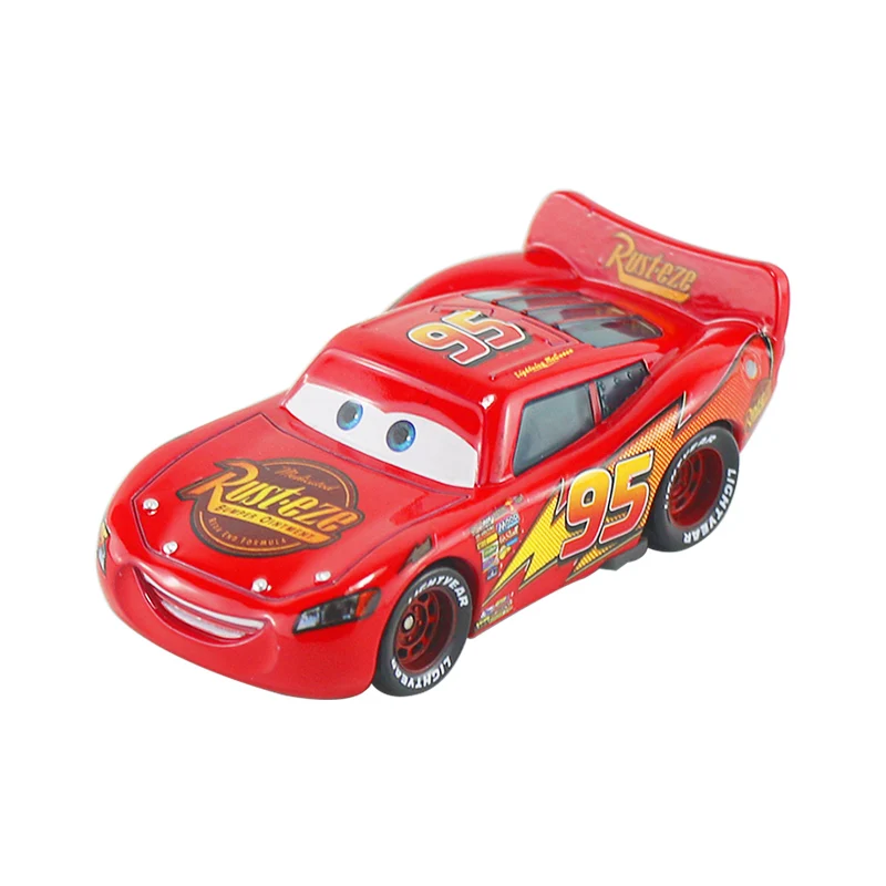 Дисней Pixar Тачки 2 3 Молния Маккуин Джексон шторм Док Хадсон матер 1:55 литья под давлением металлический сплав модель автомобиля подарок на день рождения игрушки для мальчиков - Цвет: McQueen 1.0