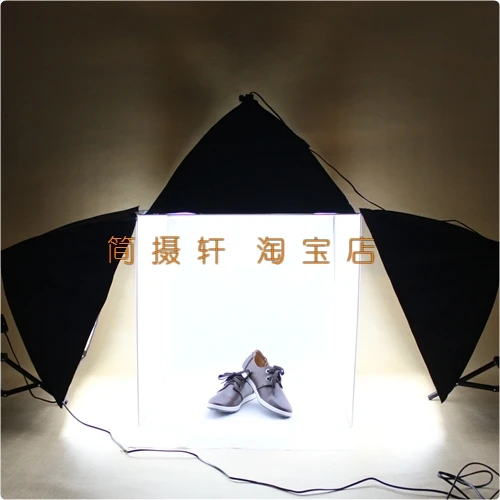 New Professional Portable Photo Studio Softboxes 60 60 Tent Light min studio photography softbox 4 color