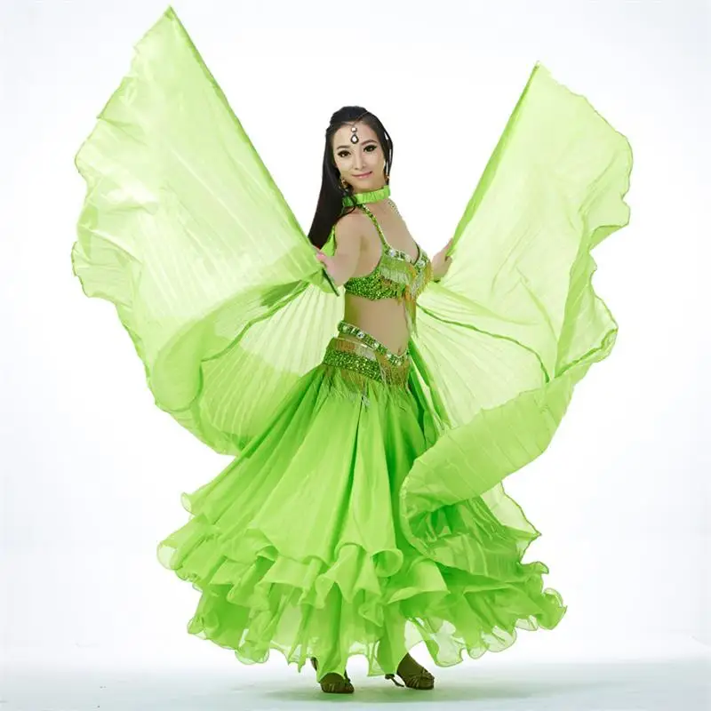 New Belly Dance Wings Dance Wing New indian dance women bellydance wing Stage Performance Props Dance Accessories Without Sticks