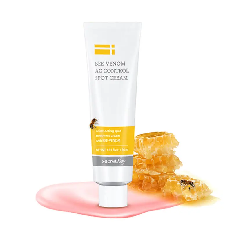

SECRET KEY Bee Venom AC Control Spot Cream Remove Melasma Acne Spots Pigment Melanin Dark Spots Face Care Cream Whitening Cream
