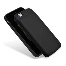 Чехлы для зарядного устройства для iPhone 6 6s 7 8 Plus 3000/4200 мАч чехол для банка питания ультра тонкий внешний пакет резервного копирования зарядное устройство чехол