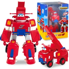 2017 Newest Big Deformation Armor Super wings Rescue Robot font b Action b font font b