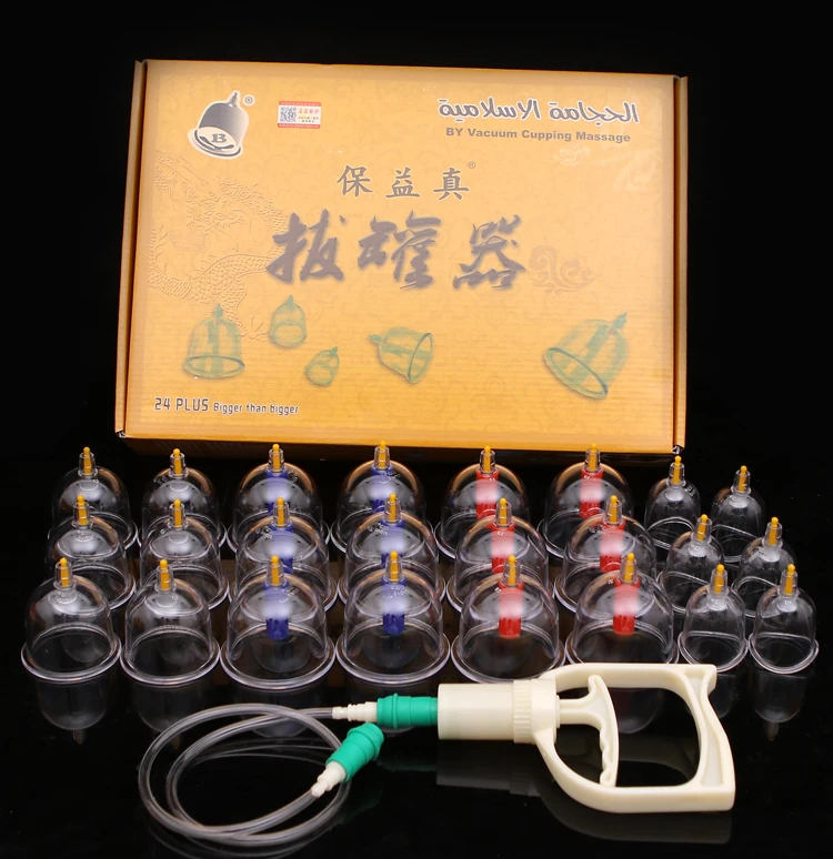 acupuncture massage Cupping home use 24 cans thicker vacuum