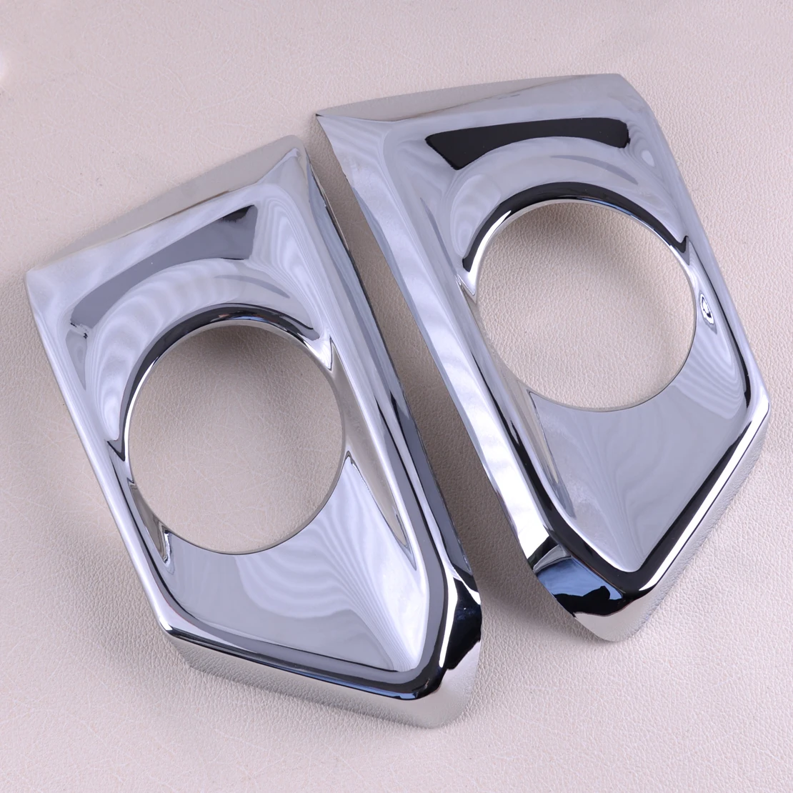 

DWCX 2Pcs ABS Chrome Front Fog Light Lamp Panel Cover Trim Frame Bezel Garnish Sticker Fit for Nissan Altima 2019 Accessories