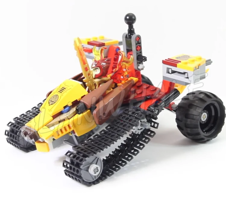 863 шт. K Crominus Rescue Golden Lion 10358 Набор фигурок для сборки блоков наборы Amaz Movie Toys