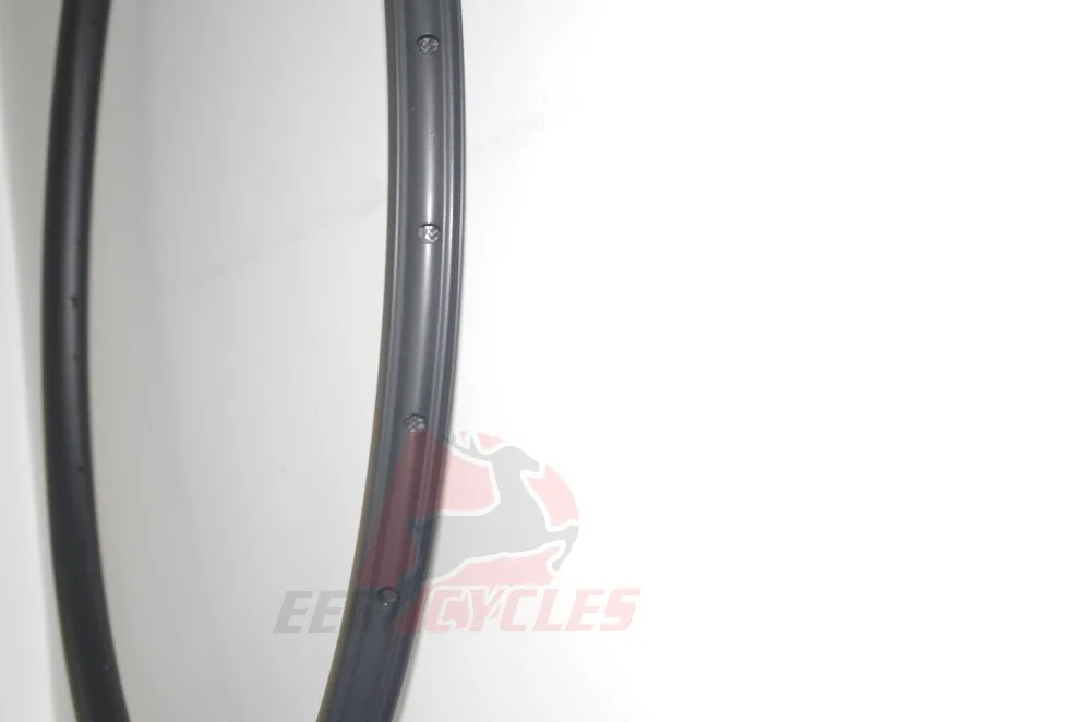 Best 280g 29er Asymmetric Mountain Bike Carbon Rims 23mm x 27mm XC Bicycle Wheel 29 inch MTB Hookless Tubeless Rim 24H 28H 32H UD 3K 5