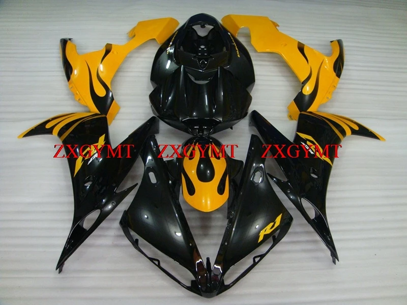 

Full Body Kits for YZF R1 2004 - 2006 Plastic Fairings for YAMAHA YZFR1 2004 Black Yellow Fairings YZF1000 R1 04 06