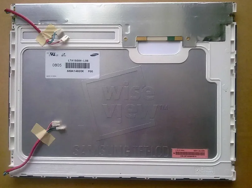 New original package 15 inch Industrial LCD screen LTM150XH-L04; LTM150XH-L06 can be equipped with drive plate