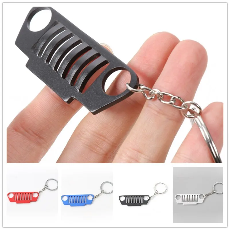 Enamel Chrome Metal tag red Wrangler Key Chain for car Accessories Replica. Enamel Chrome Metal tag red Wrangler Key Chain for car Accessories Replica.
