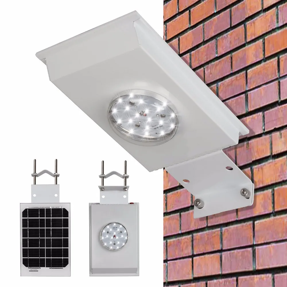 Solar Street Lights Outdoor Dusk to Dawn Solar Power Sensor Wall Light