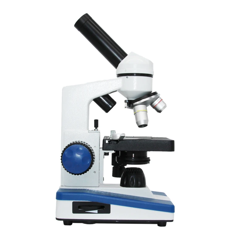 

Top Quality 640X Biological Microscope Double Layer Mechanical Stage + Coaxial Coarse And Fine Focusing + 1.25 NA Abbe condenser