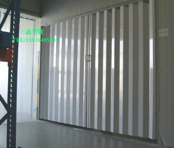 Pvc Folding Door Balcony Sliding Door Indoor Partition Doors