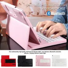 200mA крышка клавиатуры Bluetooth клавиатура чехол Беспроводная клавиатура-чехол беспроводной Ультра тонкий для Ipad перезаряжаемый