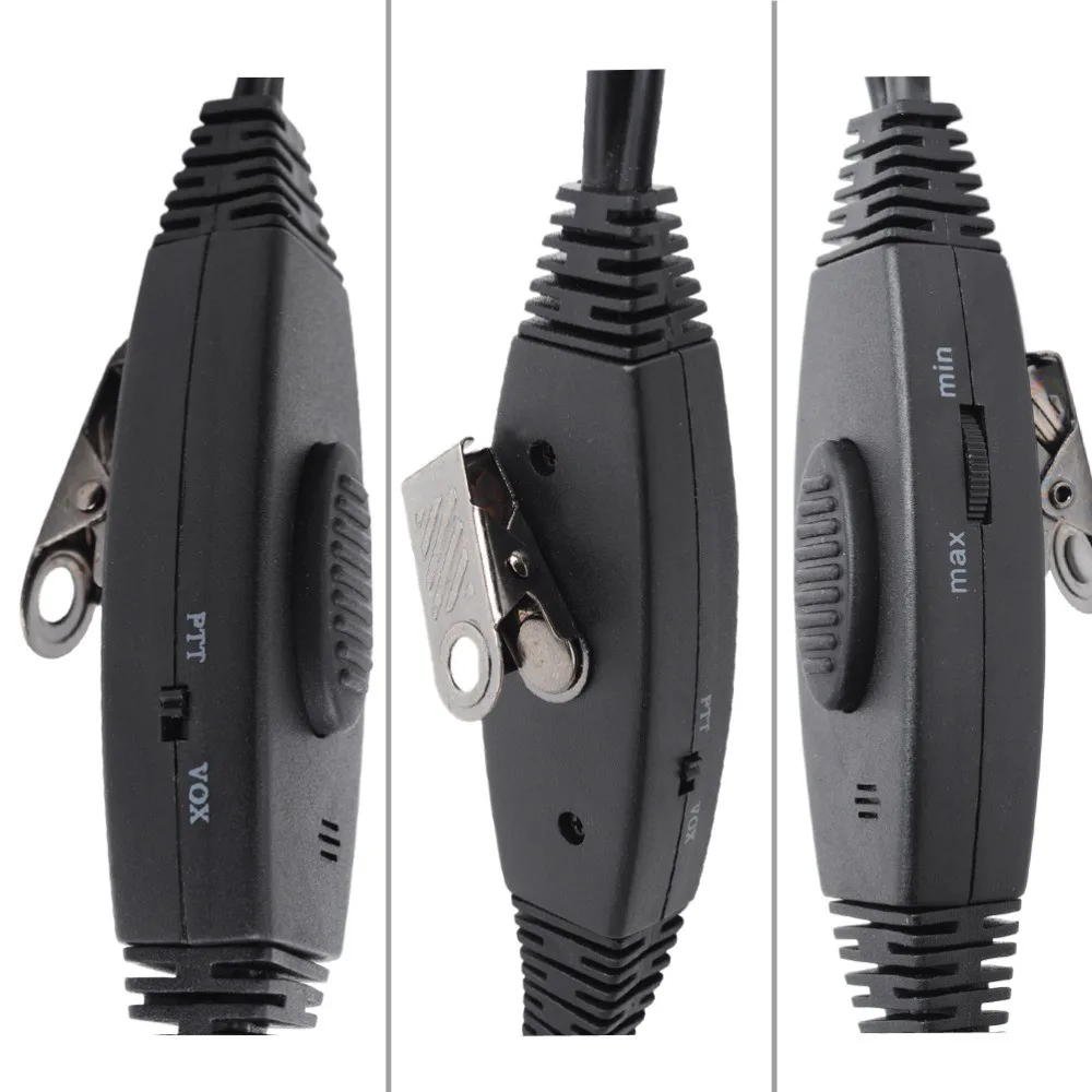 Heavy Duty Military Tactical Air Tube Throat Microphone Mic Headset PTT For ICOM Ham Radio Walkie Talkie IC-A1 IC A2 IC-A3 A4A5 (1)
